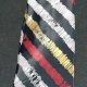 1980's polyester striped tie by 'Cellini'