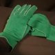 Forest Green 1960's cotton gloves size M