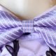 Bow tie, pastel checked by 'Jon Vandyke' of Holland.