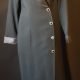 'Anthea Crawford' Black long sleeved formal dress, wool size 8