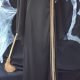 'Endora' inspired 1970's black Gown, jersey by 'Jafa of Melbourne' size 14