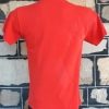 Vintage Tee, cotton, red, motorcycle print, USA, size M - Image 4
