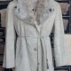 Faux Fur 3/4 length coat, 1960's, by 'Stylex', size 12