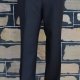 Vintage Black trousers, terylene/polyester by 'Heaton Sovereign', Made in England, size 40"
