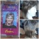 Mullet wig, grey, by 'Carnival Products', synthetic, new