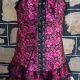 Can Can Dancer Costume, Mini lacy dress, Pink, Polyester