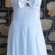 Halter Neck Swing dress, 50's inspired, white, Polyester/cotton, by 'Sunshine' size 10