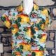 Hawaiian Shirt, Island Print, polyester, by 'Strictly Girls Surf', size S, unisex