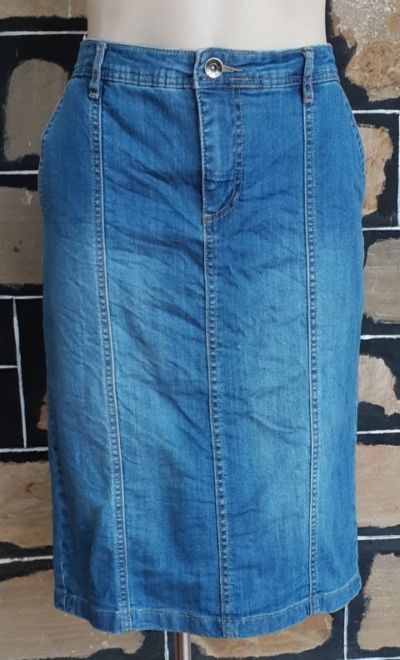 Denim Skirt, Cotton, blue, by 'W.Lane' size 12