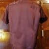 Fitted Shirt, Short Sleeves, Plum, poly/cotton, bespoke by 'HiMark Martin Tailors', size XL-2XL - Image 6