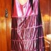 Flapper Dress & Feather Headband, Hot Pink/Black, polyester, Size 12 - Image 5