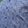 Paisley Print Shirt, Blue/white, Cotton, by 'Jonathan Adams', Australia, size M - Image 4