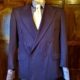 1980's Blazer, Eggplant, Polyester, by 'Corman' Made in England, size L