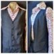 Waistcoat, Black, Satin Polyester, by 'Signature', size 4XL