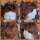 Wig, 'David Bowie', auburn, by 'Kane Kalon', modacrylic fibre.