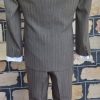 1960's Wool Suit, Single -Breasted, Brown/olive striped, by 'Koseln Australia', size 28", XS - Image 5
