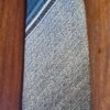 Vintage Men's Tie, 1960's, polyester, grey/green pattern, by 'Vouge', Australia. - Image 4