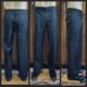 Vintage Trousers, Black, wool mix, by 'Di Fabio Bros. Adelaide', size 32'