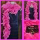 Feather Boa, Hot Pink, by 'Sweidas Costume Supplies' ,'NEW'