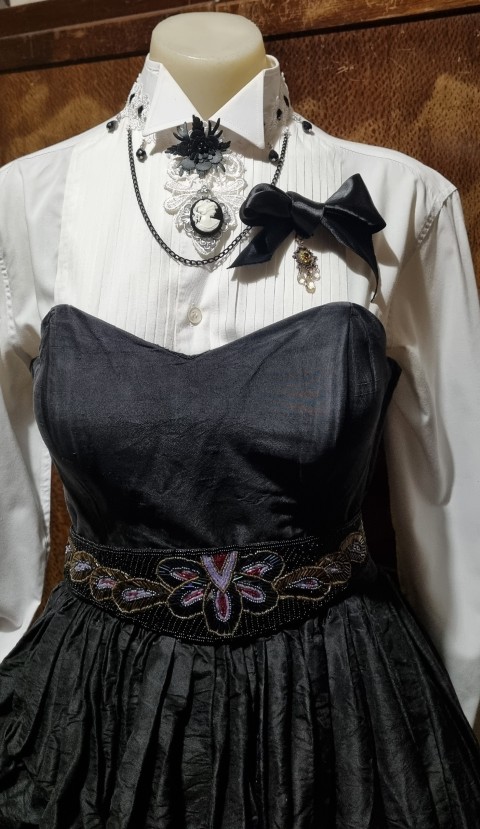 Victorian Style Choker, costume accessory, by 'Carnival Products', NEW. - Image 7