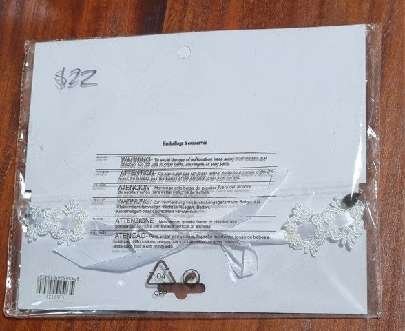 Victorian Style Choker, costume accessory, by 'Carnival Products', NEW. - Image 5