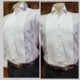 Vintage Wing Tipped Shirt, white, poly/cotton, by 'Phillips Evening Wear of Melbourne', size S