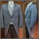 Vintage Morning Coat, Grey, Wool/polyester, by 'Brian Ferrari, Adelaide', size L