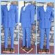 Safari Suit, long sleeves, Blue, polyester/viscose, by 'Mc Gregor of America', size 28R