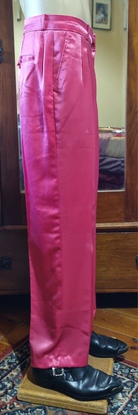 Sgt. Peppers inspired suit, Pink, Satin/polyester, by 'The Emporium Collection', size M-L. - Image 11