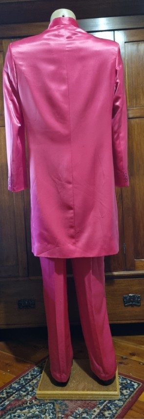 Sgt. Peppers inspired suit, Pink, Satin/polyester, by 'The Emporium Collection', size M-L. - Image 5
