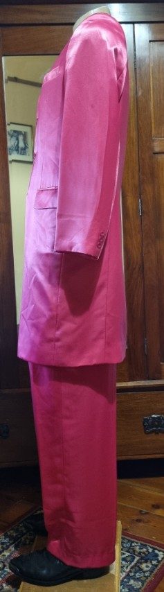 Sgt. Peppers inspired suit, Pink, Satin/polyester, by 'The Emporium Collection', size M-L. - Image 6