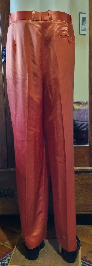 Sgt. Peppers inspired suit, Orange, Satin/polyester, by 'The Emporium Collection', size XL - Image 10