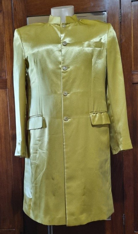 Sgt. Peppers inspired Jacket, Gold, Satin/polyester, by 'The Emporium Collection', size L - Image 2