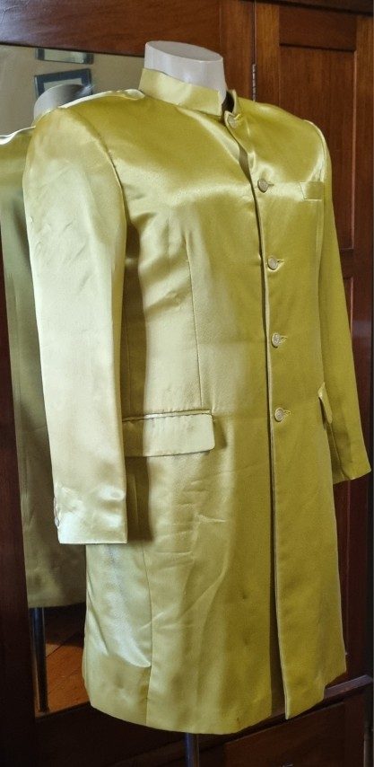 Sgt. Peppers inspired Jacket, Gold, Satin/polyester, by 'The Emporium Collection', size L - Image 3