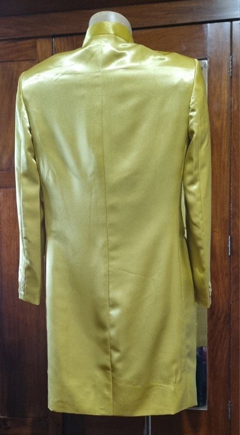 Sgt. Peppers inspired Jacket, Gold, Satin/polyester, by 'The Emporium Collection', size L - Image 6