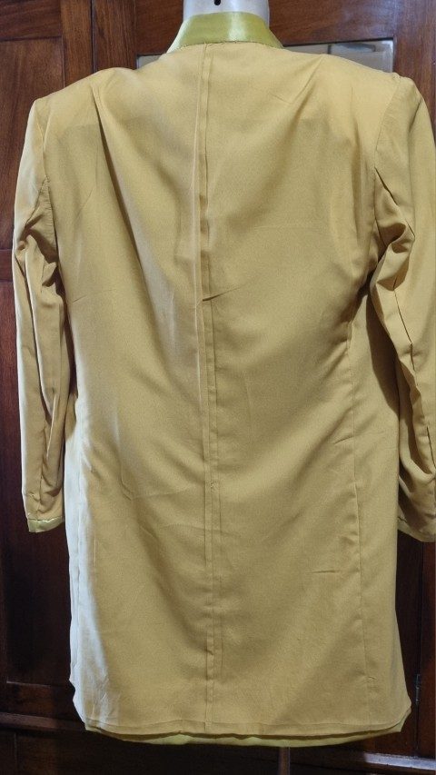 Sgt. Peppers inspired Jacket, Gold, Satin/polyester, by 'The Emporium Collection', size L - Image 9