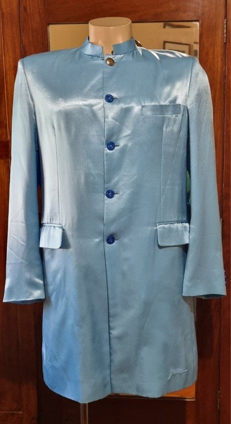 Sgt. Peppers inspired Jacket, Blue, Satin/polyester, by 'The Emporium Collection', size XL - Image 2