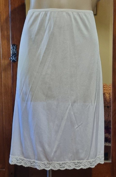 Vintage Slip, beige, nylon, by 'Target', size L - Image 2