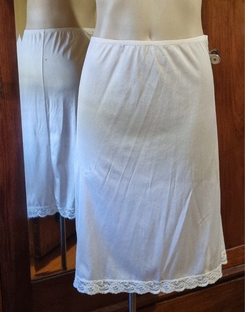 Vintage Slip, beige, nylon, by 'Target', size L - Image 4