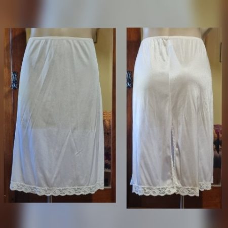 Vintage Slip, beige, nylon, by 'Target', size L