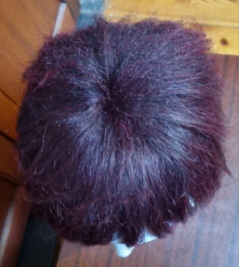 Wig, Auburn, 'David Cassidy', synthetic, by 'Glitz Girls'. - Image 6