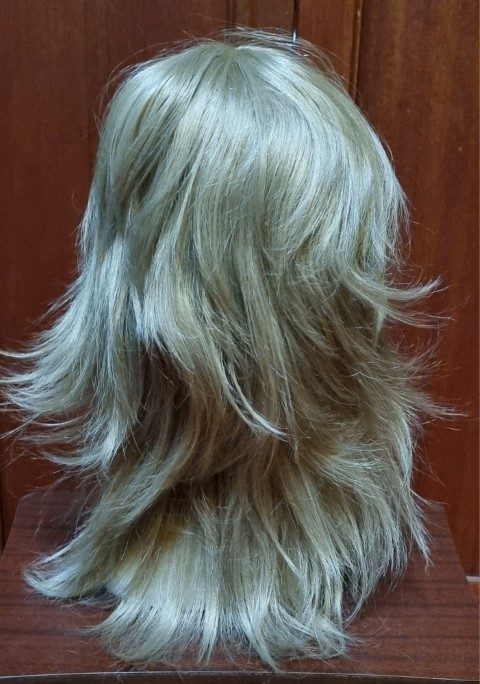 Wig, Long Blonde Flick out Style, by 'Glitz Girls', synthetic. - Image 4