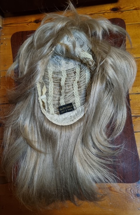 Wig, Long Blonde Flick out Style, by 'Glitz Girls', synthetic. - Image 7