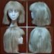 Wig, Vintage, Blonde Shoulder length, finely crimped, 'Blondie', by 'KaneKalon', synthetic.