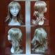 Wig, Long Blonde Flick out Style, by 'Glitz Girls', synthetic.