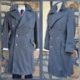 1940's Wool, USA, SAFIR A/S army coat, Grey, size men's XS, women's Small.