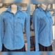 Ladies Denim Shirt, slim fit, by 'Levi Strauss', size 10