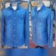 Men's Denim Shirt, Tencel fabric, slim fit, by 'Y.D', size M