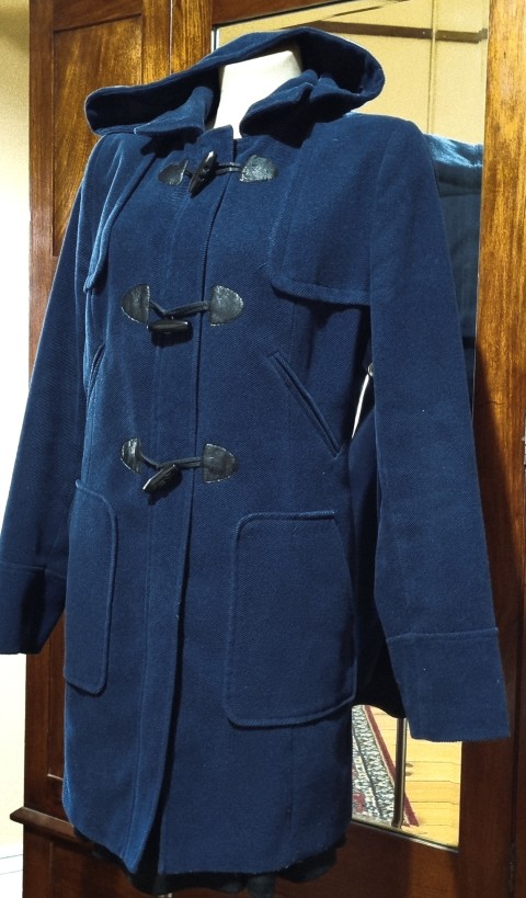 Duffle Coat, Navy, Corduroy, by 'Target', size 16 - Image 3