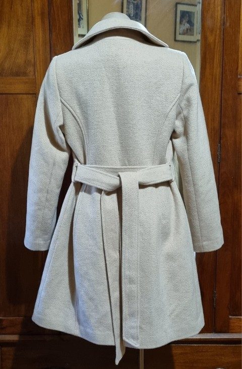 Trench Coat, Wool/polyester, by 'Review Australia', beige, size 12 - Image 8